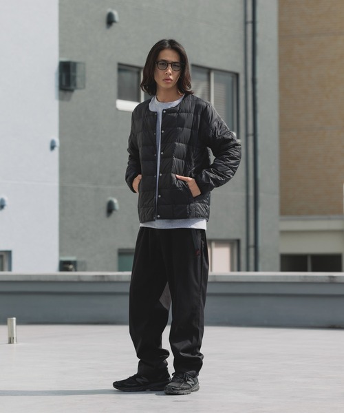 TAION ダウンジャケット ダウン TAION/タイオン MENS CREW NECK