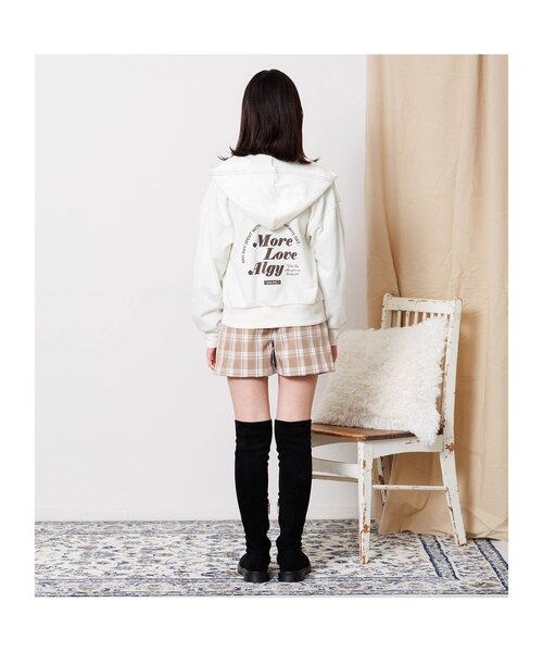 algy（アルジー） パーカー HAPPYパーカー キッズ 子供服 女の子