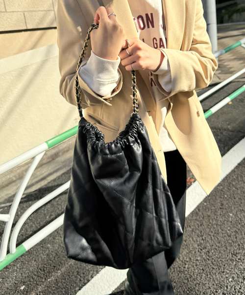SLOBE IENA トートバッグ 「追加」SLOBE キルティングバッグ