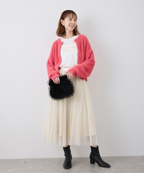 ROPE' PICNIC（ロペ ピクニック） カーディガン fluffy knit