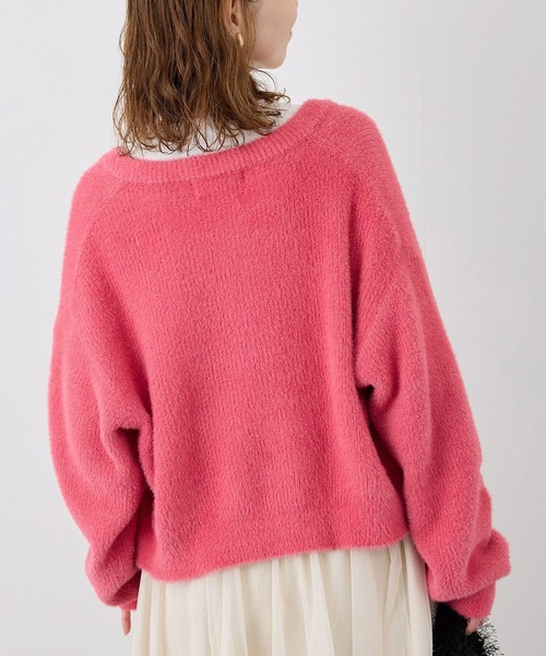 ROPE' PICNIC（ロペ ピクニック） カーディガン fluffy knit