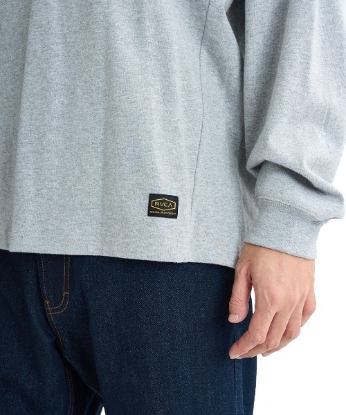 tシャツ RVCA メンズ RESSESION LT ロンＴ/ルーカワイドシルエットネームタグ長袖ロンT メンズ レディース | RVCA | 10