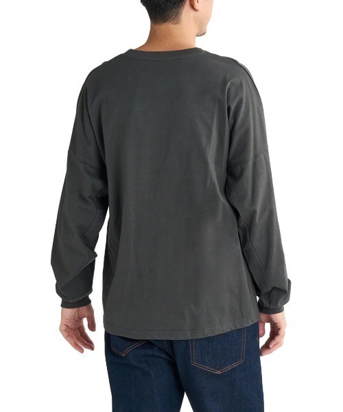 tシャツ RVCA メンズ RESSESION LT ロンＴ/ルーカワイドシルエットネームタグ長袖ロンT メンズ レディース | RVCA | 07