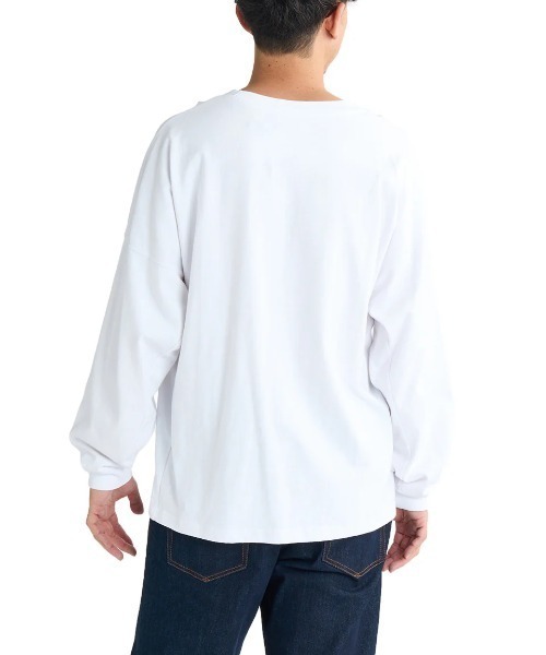 tシャツ RVCA メンズ RESSESION LT ロンＴ/ルーカワイドシルエットネームタグ長袖ロンT メンズ レディース | RVCA | 05