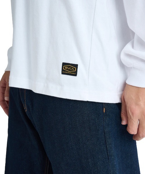 tシャツ RVCA メンズ RESSESION LT ロンＴ/ルーカワイドシルエットネームタグ長袖ロンT メンズ レディース | RVCA | 06