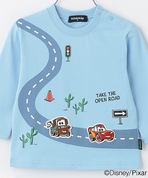 kladskap（クレードスコープ） tシャツ 「カーズ」道路長袖Tシャツ