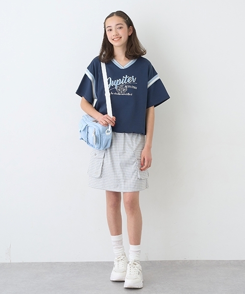 pom ponette junior ショルダー ショルダーバッグ チャーム付き
