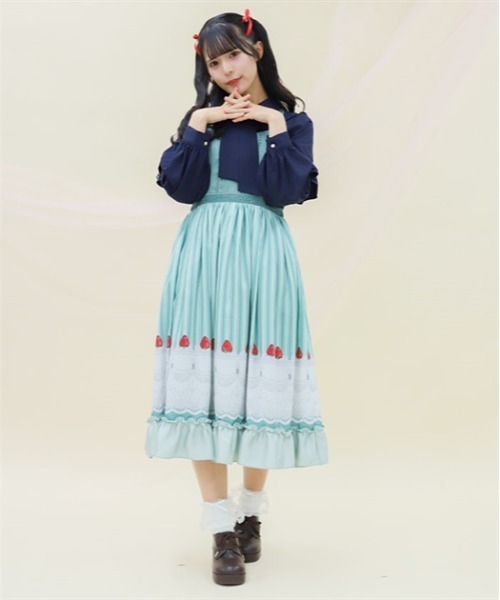 axes femme POETIQUE ワンピース ガトー・フレーズフリルワンピース