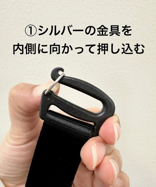 イアパピヨネ　BURLAPOUTFITTER マイクロトートバッグ　ブラック ear PAPILLONNER（イアパピヨネ）の「【BURLAPOUTFITTER×ear
