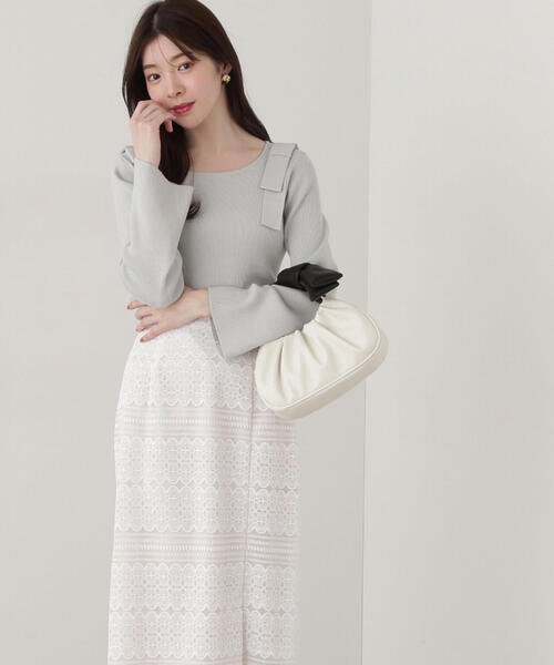 PROPORTION BODY DRESSING｜スパンコールドルマンニット