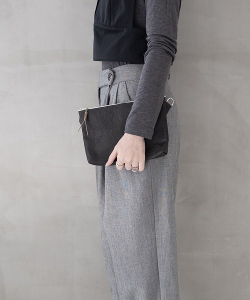 SENTI（センティ） ショルダーバッグ Dyneema(R) Leather 2WAY SACOCHE