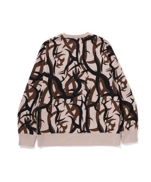【A BATHING APE】TRIAL CAMO CREWNECK SWEATSHIRT スウェット A BATHING APE トレーナー スウェット TRIAL CAMO CREWNECK
