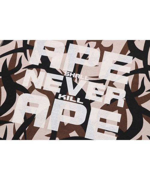 A BATHING APE トレーナー スウェット TRIAL CAMO CREWNECK