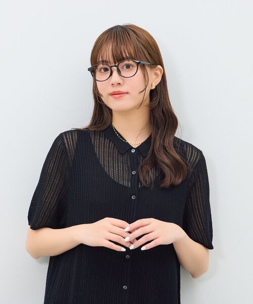 Zoff 伊達メガネ メガネ 眼鏡 スクエア型 めがね｜SUPER LIGHT