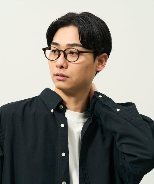 Zoff（ゾフ） 伊達メガネ メガネ 眼鏡 ボストン型 メガネ｜伊達メガネ