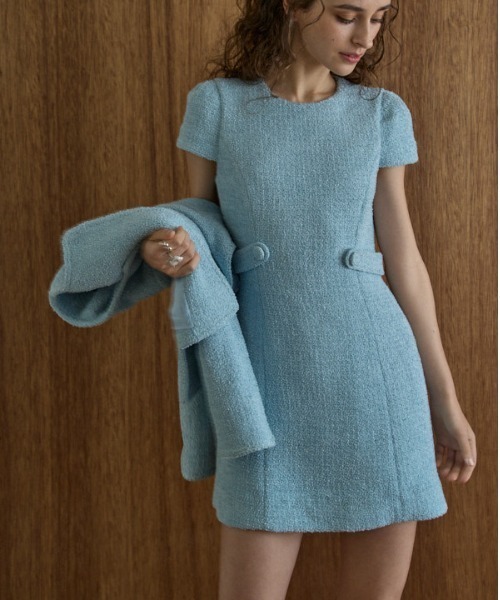 eradie♡エラディエ♡サマーツイードミニワンピース ERADIE ワンピース Summer tweed mini one piece サマーツィード