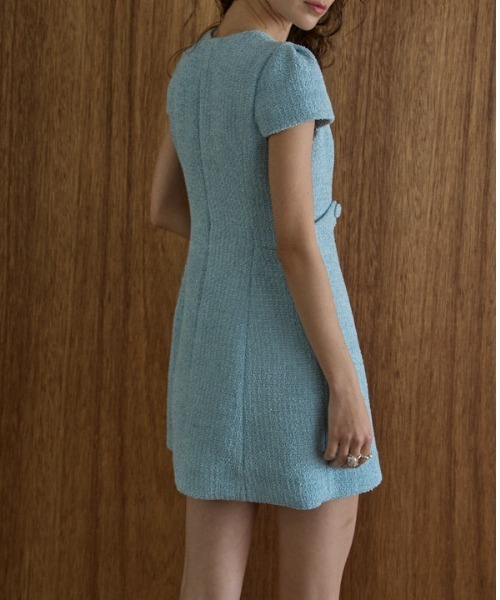 MARINE TWEED ミニワンピース（ミニワンピース）｜eimy istoire
