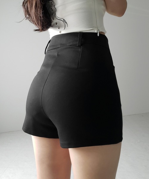 epa ハイウエストショートパンツ M 未使用 me+em select（ミームセレクト） パンツ 「 2color ／4size 」ハイ