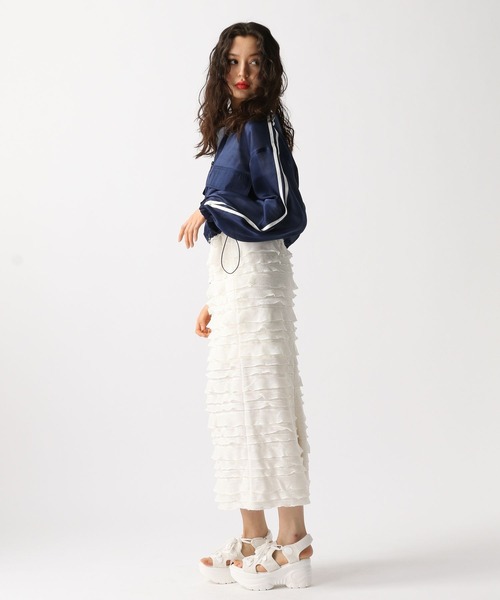 FOREVER21 スカート 「2025SS」フリルIラインスカート