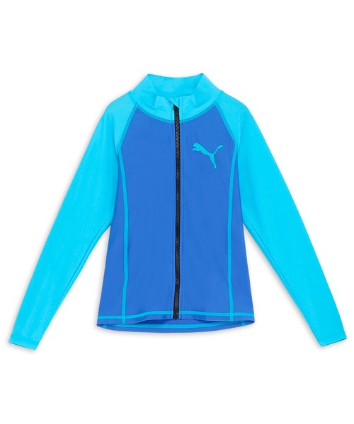 ラッシュガード PUMA プーマ キッズ プーマ スイム フルジップ 長袖 ラッシュガード 120-160cm キッズ 子供 男の子 女の子 | PUMA | 02