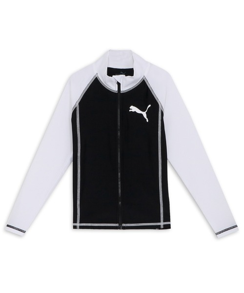 PUMA ラッシュガード プーマ キッズ スイム フルジップ 長袖 120
