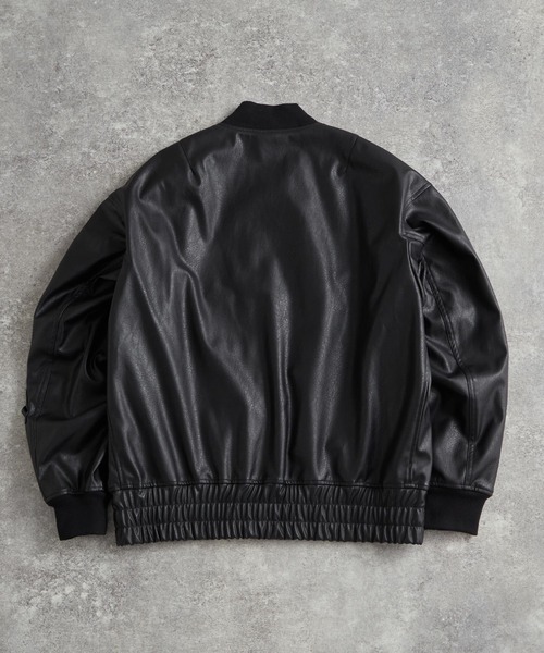 「ADRER」 ジップアップブルゾン X-SMALL ブラック メンズ_画像3