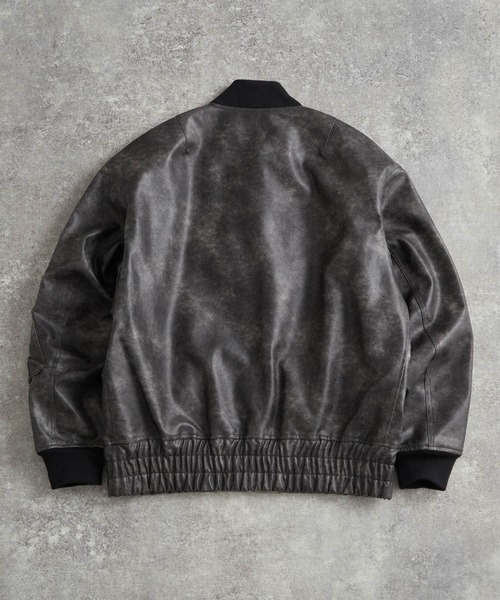 「ADRER」 ジップアップブルゾン X-SMALL ブラック メンズ_画像6