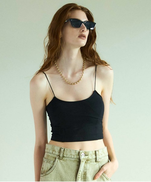 MAISON SPECIAL 新品未使用 黒 タンクトップ ブラトップ MAISON SPECIAL タンクトップ ノースリーブ Cup In Bustier Bra