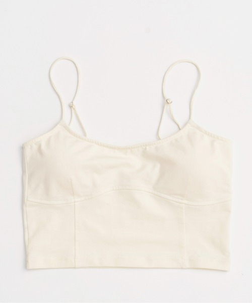 MAISON SPECIAL 新品未使用 黒 タンクトップ ブラトップ MAISON SPECIAL タンクトップ ノースリーブ Cup In Bustier Bra