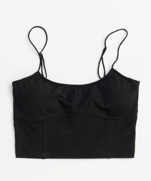 リアル ノースリーブ タンクトップ SPECIAL MAISON Cup Bra Bustier In トップス