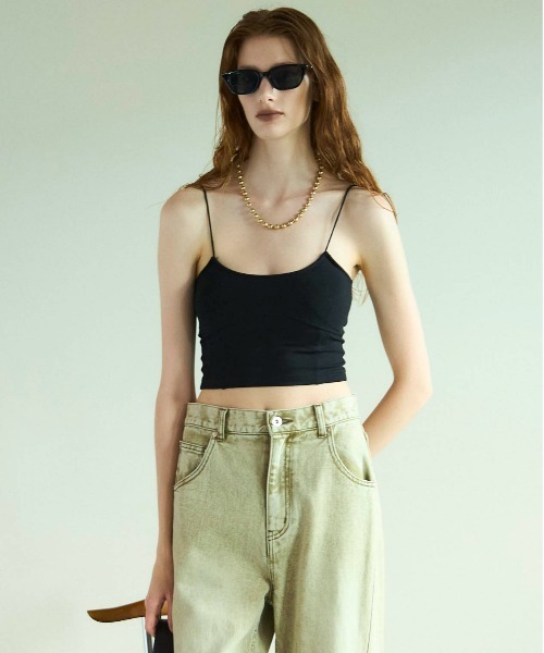 MAISON SPECIAL 新品未使用 黒 タンクトップ ブラトップ MAISON SPECIAL タンクトップ ノースリーブ Cup In Bustier Bra
