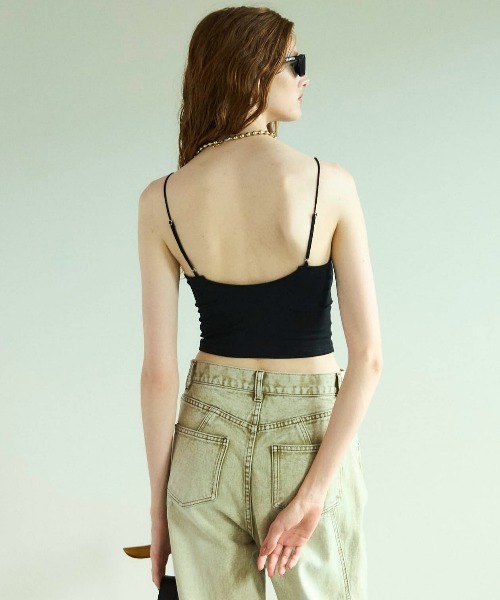 MAISON SPECIAL 新品未使用 黒 タンクトップ ブラトップ MAISON SPECIAL タンクトップ ノースリーブ Cup In Bustier Bra