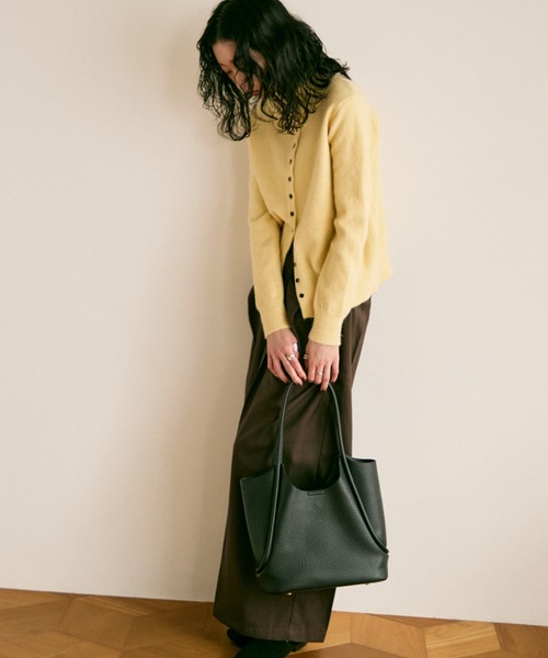 トートバッグ Cord tote bag with pouch / ポーチ付コードトートバック