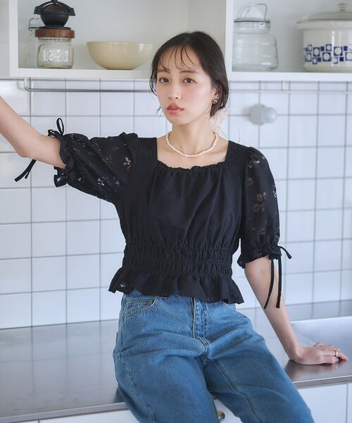 【華やかさをプラス】MIUMIU サテンヘアエラスティック バイカラーUVカット日傘| エミリアウィズ 公式オンラインストア