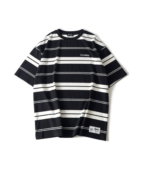 Subciety（サブサエティ） tシャツ Border tee メンズ レディース