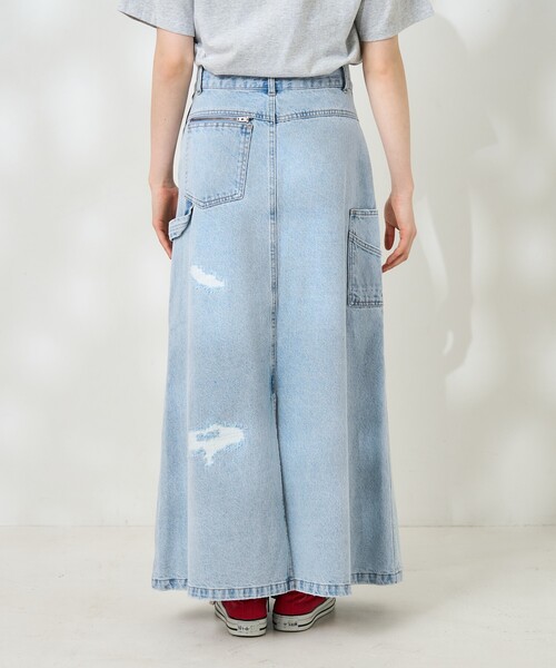 FREAK'S STORE（フリークスストア） デニムスカート クロスディテール