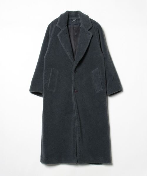 Y*i様 【美品】グラムバイグラム　チェスターコート glamb（グラム） チェスターコート 0 チャコールグレー メンズ