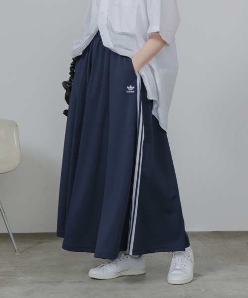 国内正規品 adidas アディダス SST スカート ネイビー アディダス SST スカート - ブルー | アディダス ジャパン