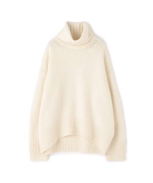 Mサイズ GALERIE VIE ギャルリーヴィー タートルネック ニット GALERIE VIE（ギャルリー ヴィー） タートルネックニット M ホワイト
