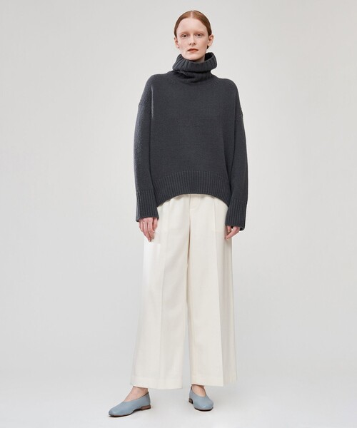 GALERIE VIE（ギャルリー ヴィー） タートルネックニット M ホワイト