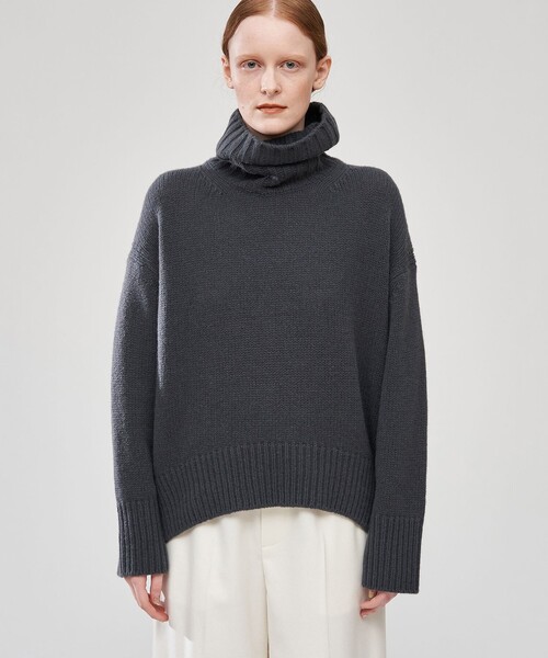 GALERIE VIE（ギャルリー ヴィー） タートルネックニット M ホワイト