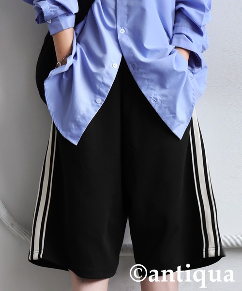 antiqua（アンティカ） パンツ ポンチハーフパンツ レディース