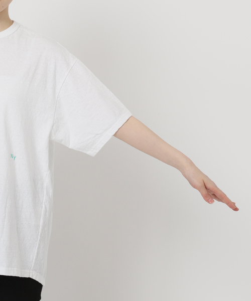 tシャツ 別注「RIDING HIGH/ライディングハイ」アップサイクルテンジクT レディース RIDING HIGH tシャツ 別注「RIDING HIGH/ライディングハイ