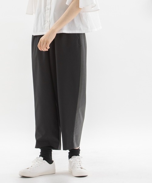 nop de nod（ノップドゥノッド） パンツ Pommeトロバイカラーパンツ