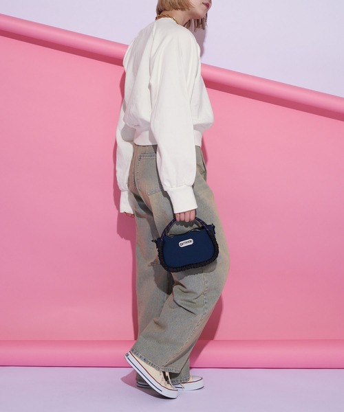 CIAOPANIC（チャオパニック） スウェットカットソー FREE グレー