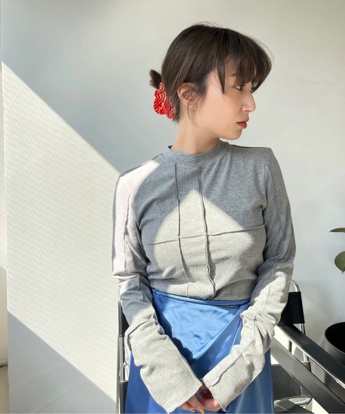SANSeLF 「SANSeLF」 長袖カットソー FREE ホワイト レディース