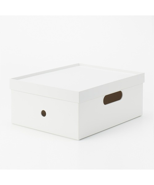 無印良品（MUJI） 収納 再生ポリプロピレン入りファイルボックス