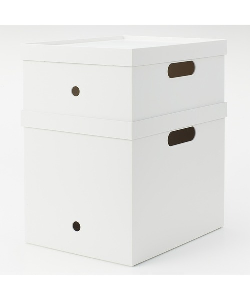 無印良品（MUJI） 収納 再生ポリプロピレン入りファイルボックス