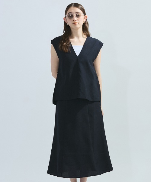 ketty（ケティ） ワンピース 麻調セットアップアンサンブル