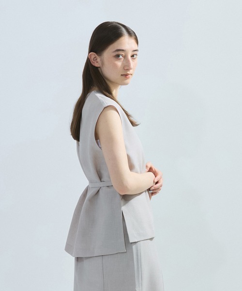 ketty（ケティ） ワンピース 麻調セットアップアンサンブル